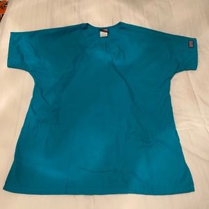 Women’s Cherokee scrub top-teal